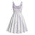 Aloha Lei Onaona Midi Dress Purple Hawaiian Tribal Pattern - Polynesian Pride