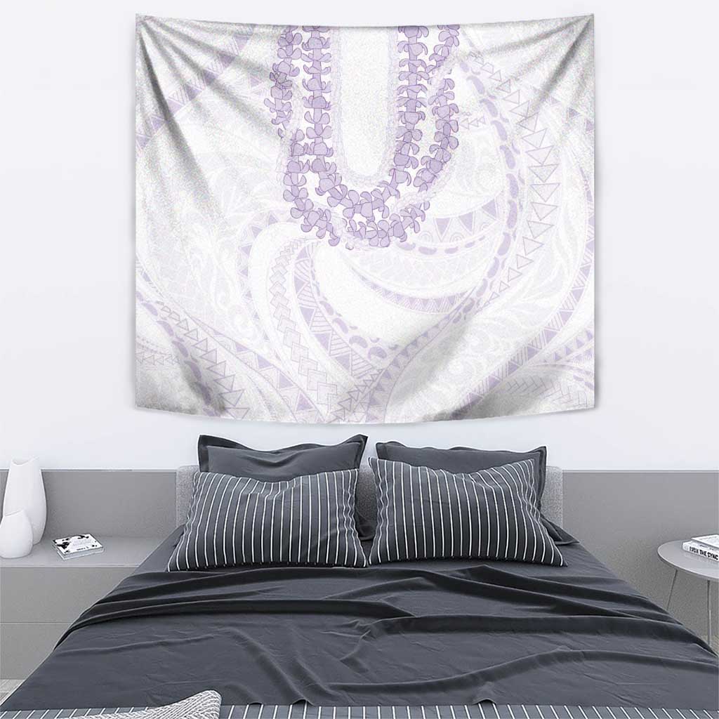 Aloha Lei Onaona Tapestry Purple Hawaiian Tribal Pattern LT9 - Polynesian Pride