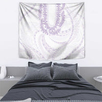 Aloha Lei Onaona Tapestry Purple Hawaiian Tribal Pattern LT9 - Polynesian Pride