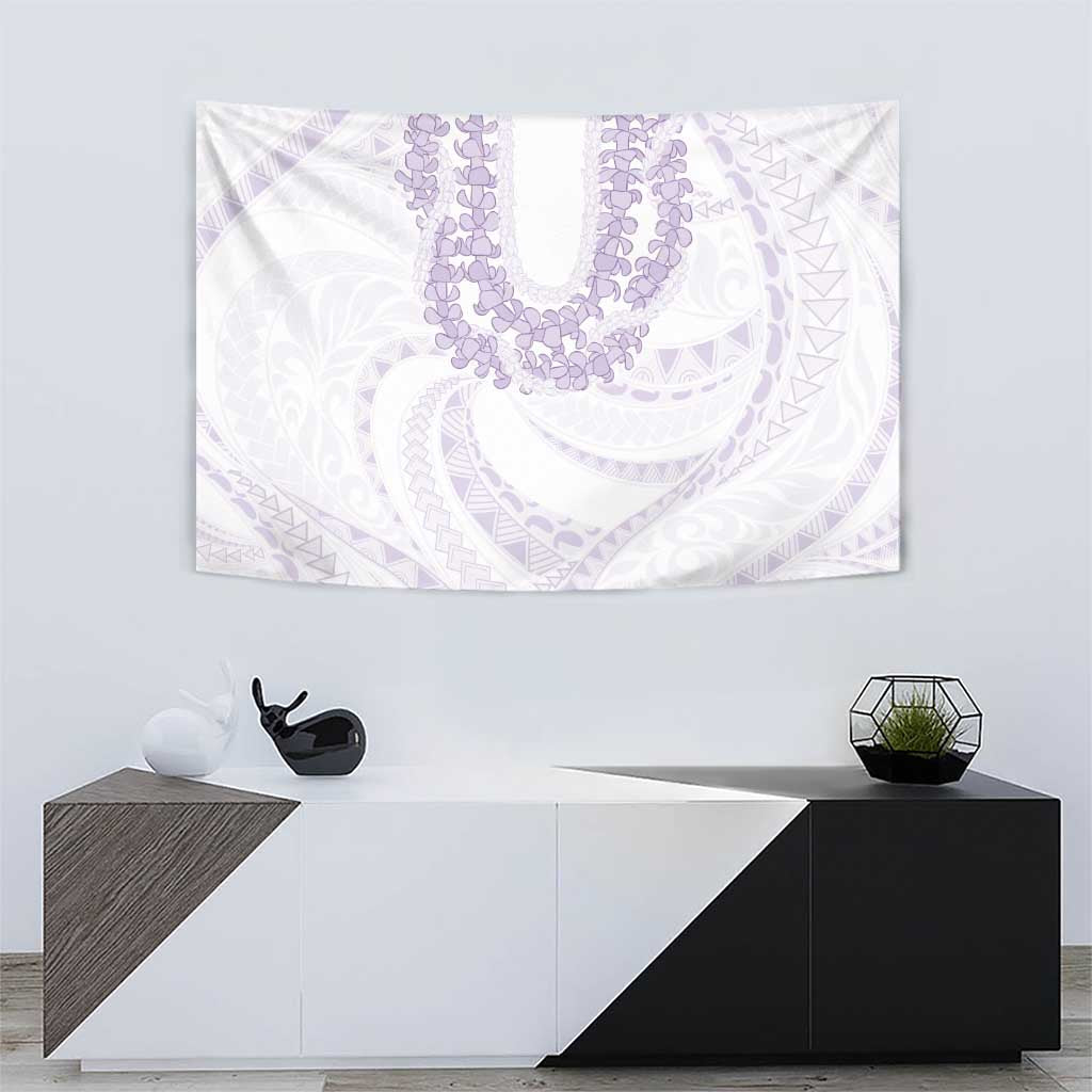Aloha Lei Onaona Tapestry Purple Hawaiian Tribal Pattern LT9 - Polynesian Pride