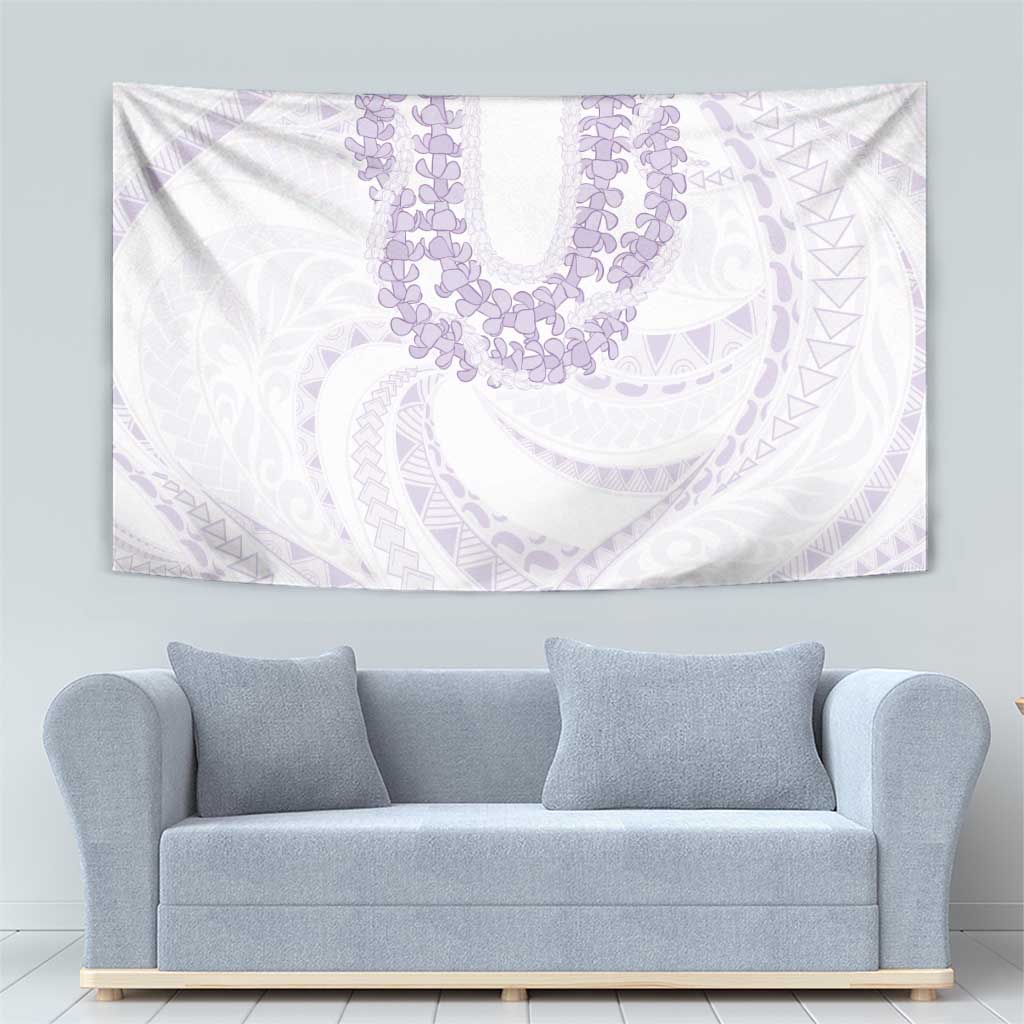Aloha Lei Onaona Tapestry Purple Hawaiian Tribal Pattern LT9 - Polynesian Pride