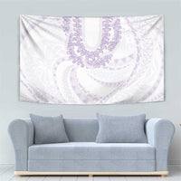 Aloha Lei Onaona Tapestry Purple Hawaiian Tribal Pattern LT9 - Polynesian Pride