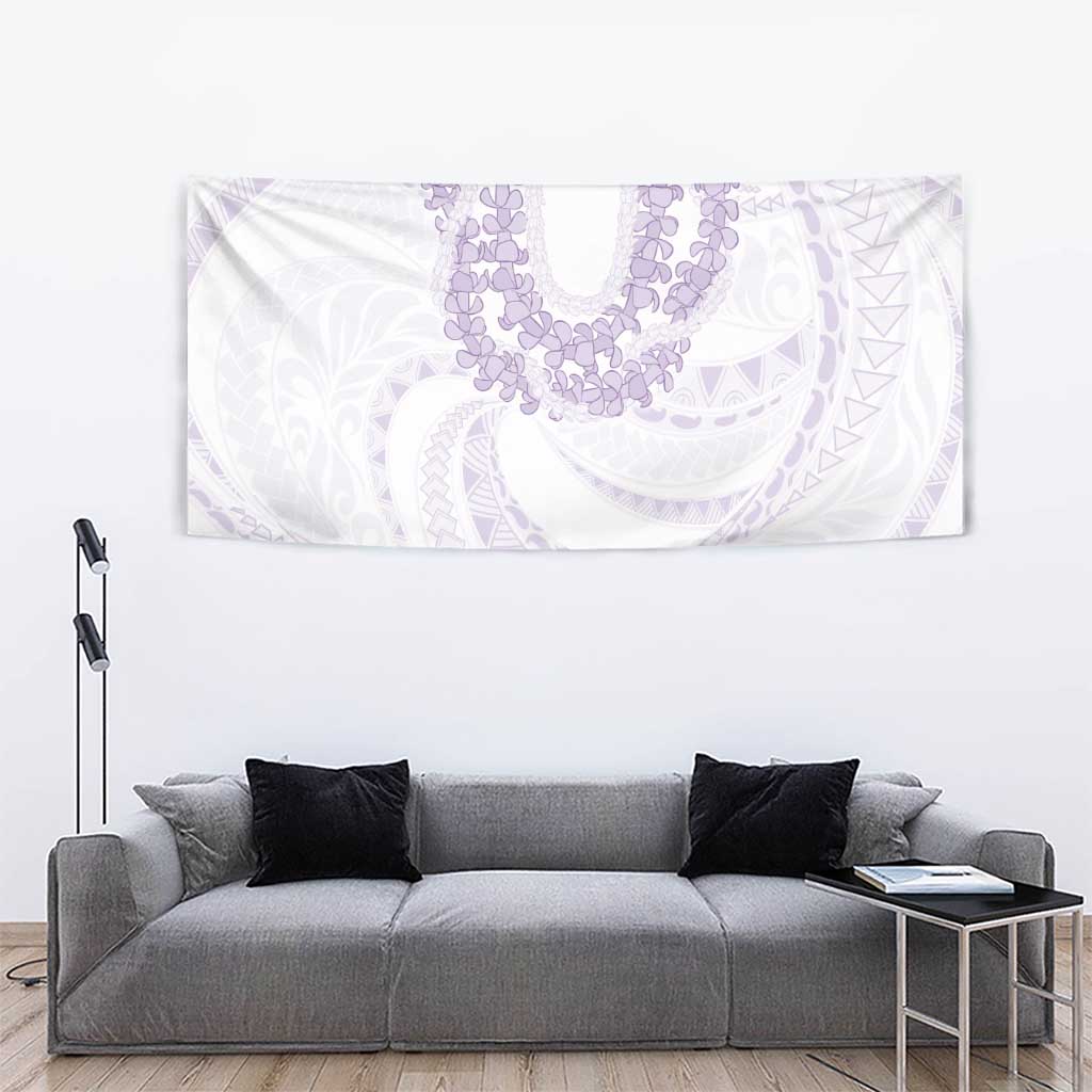 Aloha Lei Onaona Tapestry Purple Hawaiian Tribal Pattern LT9 - Polynesian Pride