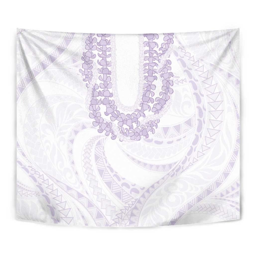 Aloha Lei Onaona Tapestry Purple Hawaiian Tribal Pattern LT9 - Polynesian Pride