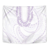 Aloha Lei Onaona Tapestry Purple Hawaiian Tribal Pattern LT9 - Polynesian Pride