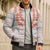 Aloha Lei Onaona Bomber Puffer Jacket Red Hawaiian Tribal Pattern - Polynesian Pride