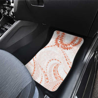 Aloha Lei Onaona Car Mats Red Hawaiian Tribal Pattern LT9 - Polynesian Pride