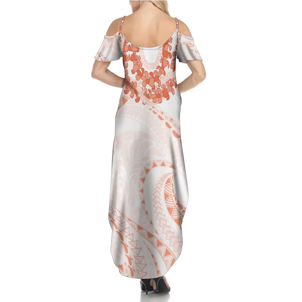 Aloha Lei Onaona Family Matching Summer Maxi Dress and Hawaiian Shirt Red Hawaiian Tribal Pattern LT9 - Polynesian Pride