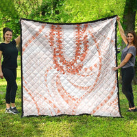 Aloha Lei Onaona Quilt Red Hawaiian Tribal Pattern