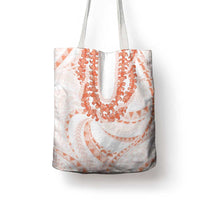 Aloha Lei Onaona Tote Bag Red Hawaiian Tribal Pattern LT9 - Polynesian Pride