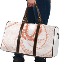 Aloha Lei Onaona Travel Bag Red Hawaiian Tribal Pattern - Polynesian Pride