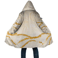 Aloha Lei Mikioi Cloak Gold Polynesian Tribal Tatau Pattern - Polynesian Pride