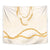 Aloha Lei Mikioi Tapestry Gold Polynesian Tribal Tatau Pattern