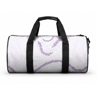Aloha Lei Mikioi Duffle Bag Purple Polynesian Tribal Tatau Pattern LT9 One size Purple - Polynesian Pride