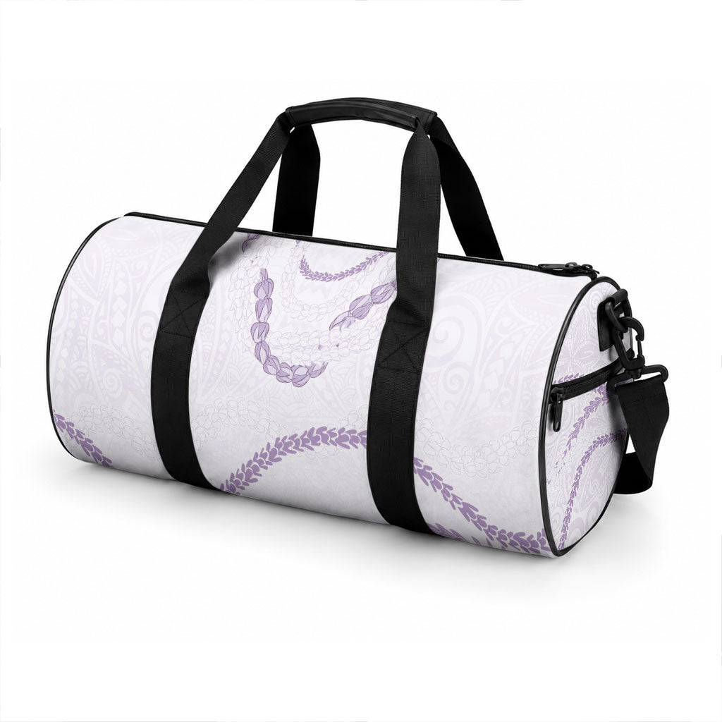 Aloha Lei Mikioi Duffle Bag Purple Polynesian Tribal Tatau Pattern LT9 - Polynesian Pride