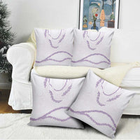 Aloha Lei Mikioi Pillow Cover Purple Polynesian Tribal Tatau Pattern LT9 - Polynesian Pride