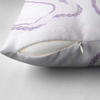 Aloha Lei Mikioi Pillow Cover Purple Polynesian Tribal Tatau Pattern LT9 - Polynesian Pride