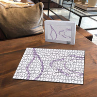 Aloha Lei Mikioi Puzzle Purple Polynesian Tribal Tatau Pattern LT9 - Polynesian Pride