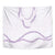 Aloha Lei Mikioi Tapestry Purple Polynesian Tribal Tatau Pattern