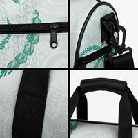 Aloha Lei Mikioi Duffle Bag Sage Green Polynesian Tribal Tatau Pattern LT9 - Polynesian Pride