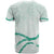 Aloha Lei Mikioi T Shirt Sage Green Polynesian Tribal Tatau Pattern