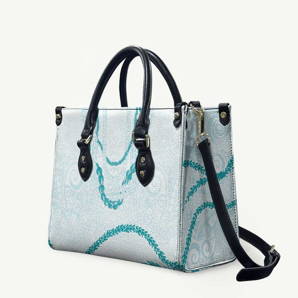 Aloha Lei Mikioi Leather Bag Aloha Lei Mikioi - Polynesian Pride