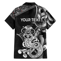 Personalised New Zealand Potae Pango Cricket Family Matching Puletasi and Hawaiian Shirt Special Maori Hei Tiki Tribal Tattoo LT9 - Polynesian Pride