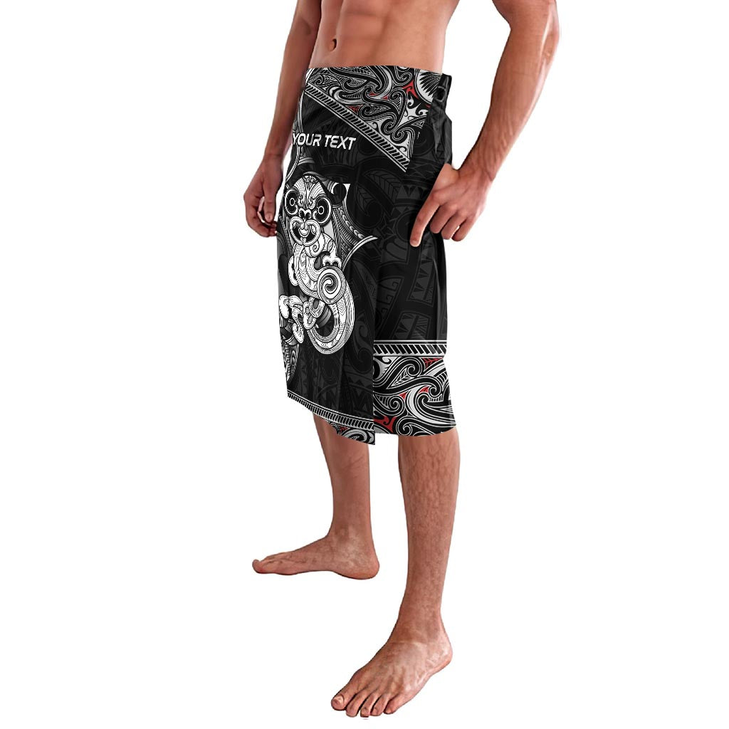 Personalised New Zealand Potae Pango Cricket Lavalava Special Maori Hei Tiki Tribal Tattoo LT9 - Polynesian Pride