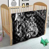 Personalised New Zealand Potae Pango Cricket Quilt Special Maori Hei Tiki Tribal Tattoo LT9 - Polynesian Pride