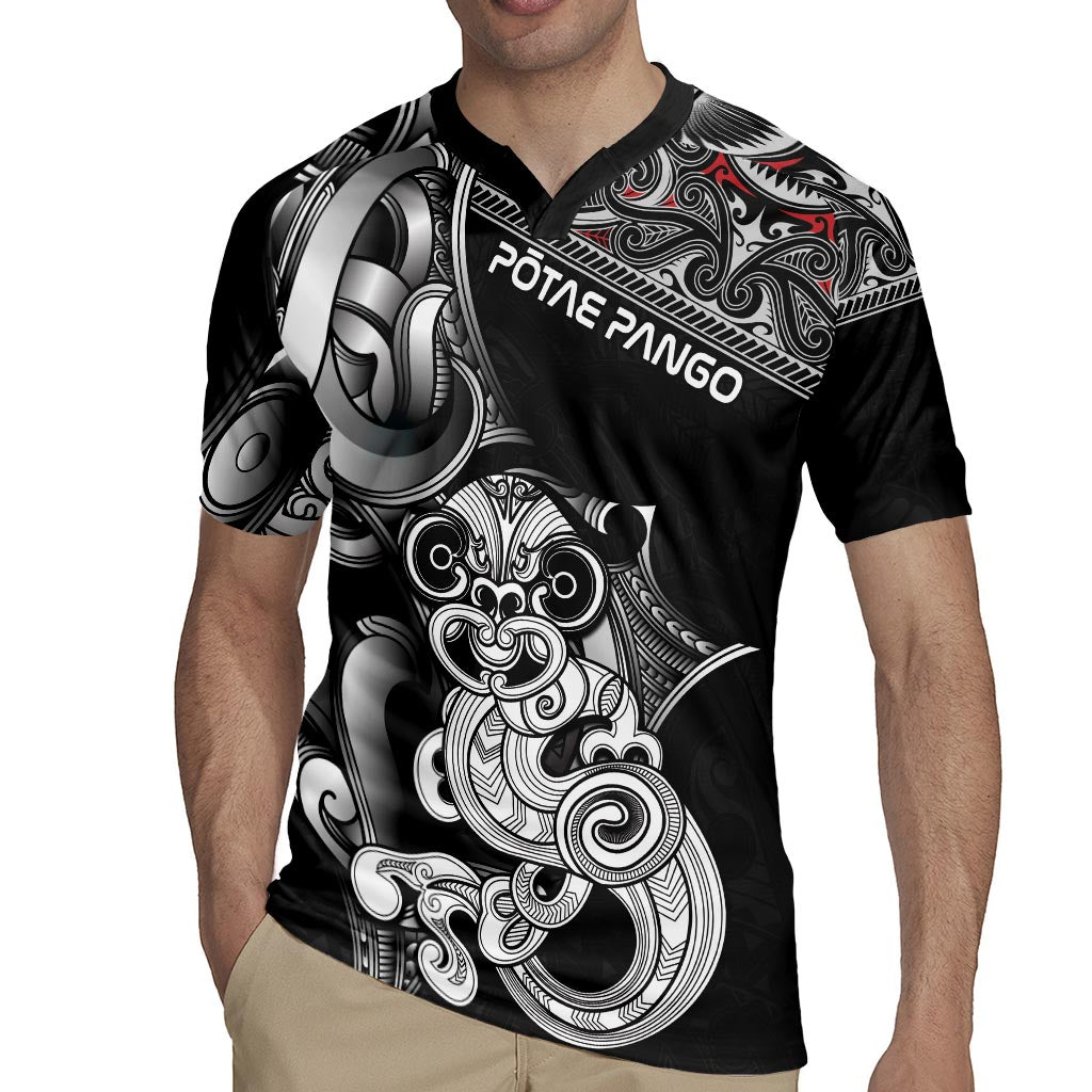 Personalised New Zealand Potae Pango Cricket Rugby Jersey Special Maori Hei Tiki Tribal Tattoo LT9 - Polynesian Pride