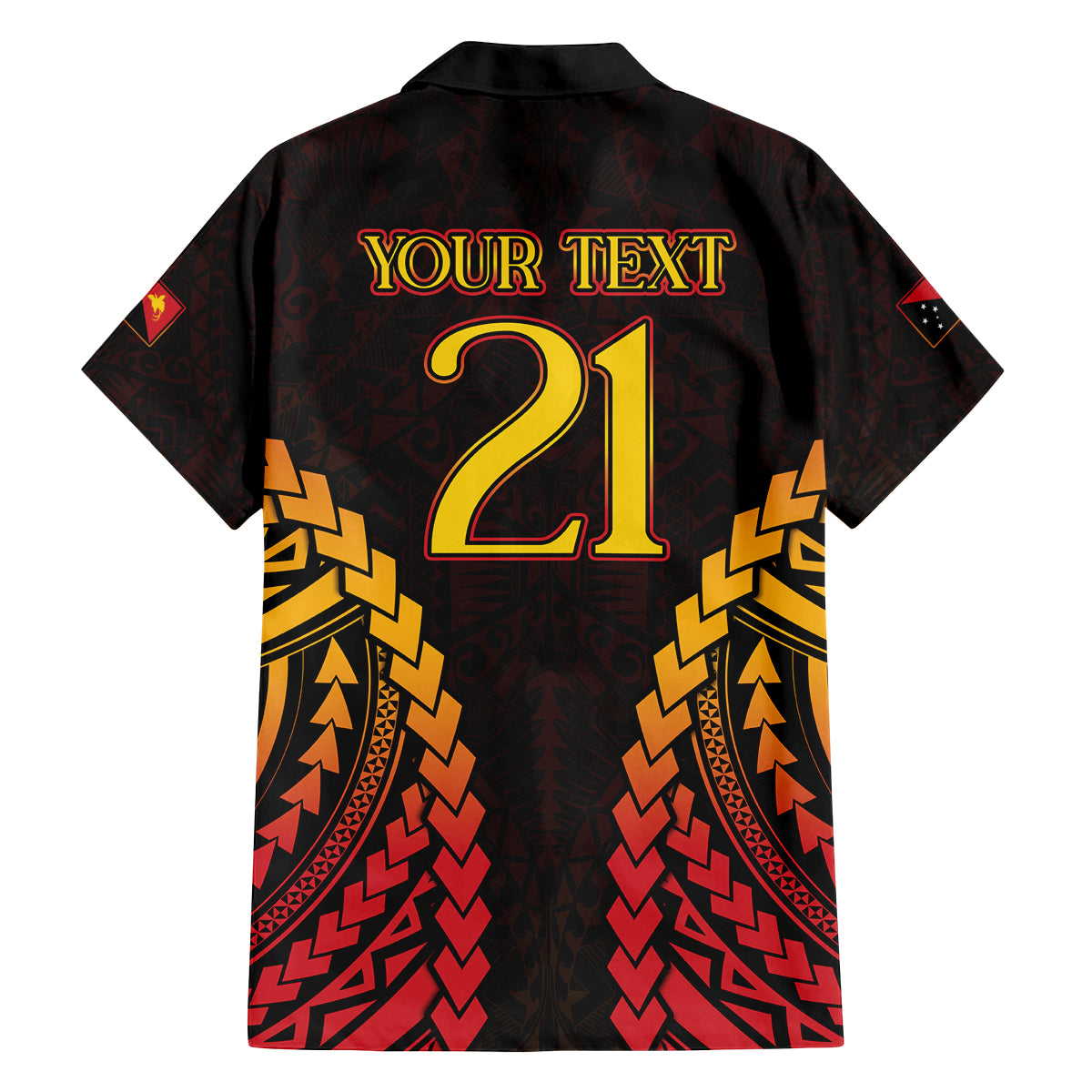 Custom Papua New Guinea Cricket Family Matching Off The Shoulder Long Sleeve Dress and Hawaiian Shirt Go Barramundis LT9 - Polynesian Pride