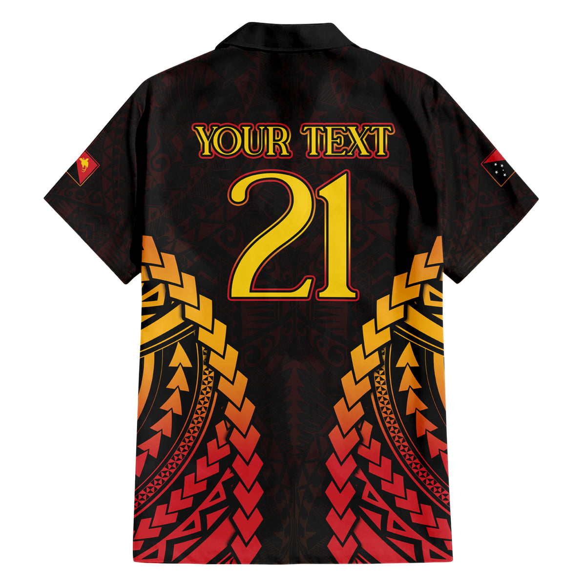 Custom Papua New Guinea Cricket Family Matching Short Sleeve Bodycon Dress and Hawaiian Shirt Go Barramundis LT9 - Polynesian Pride