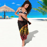 Custom Papua New Guinea Cricket Sarong Go Barramundis