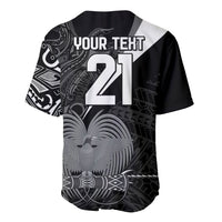Custom Papua New Guinea Cricket Baseball Jersey Tribal Bird of Paradise Tattoo LT9 - Polynesian Pride
