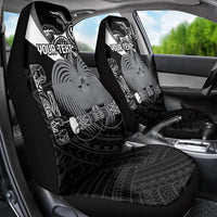 Custom Papua New Guinea Cricket Car Seat Cover Tribal Bird of Paradise Tattoo LT9 - Polynesian Pride