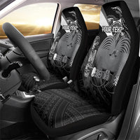 Custom Papua New Guinea Cricket Car Seat Cover Tribal Bird of Paradise Tattoo LT9 - Polynesian Pride