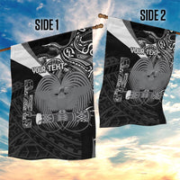 Custom Papua New Guinea Cricket Garden Flag Tribal Bird of Paradise Tattoo LT9 - Polynesian Pride