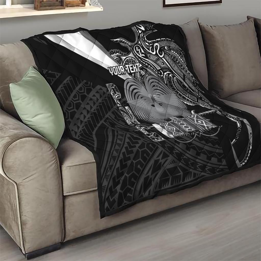 Custom Papua New Guinea Cricket Quilt Tribal Bird of Paradise Tattoo LT9 - Polynesian Pride