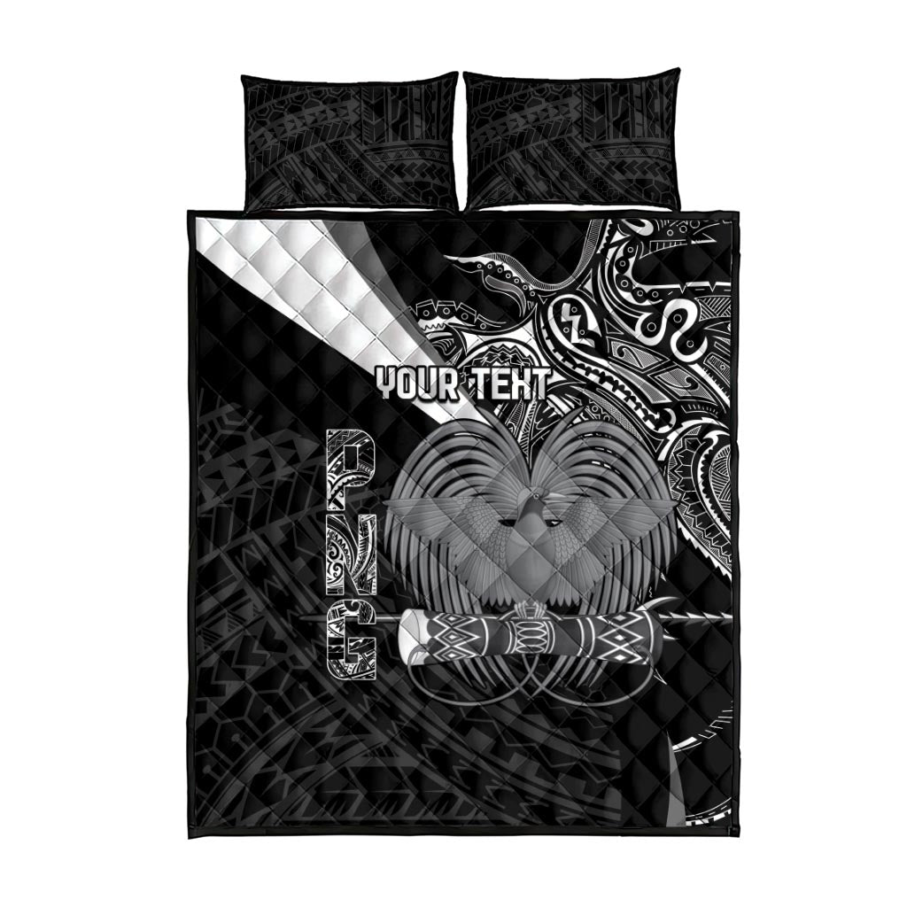 Custom Papua New Guinea Cricket Quilt Bed Set Tribal Bird of Paradise Tattoo LT9 - Polynesian Pride