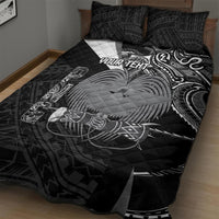 Custom Papua New Guinea Cricket Quilt Bed Set Tribal Bird of Paradise Tattoo LT9 - Polynesian Pride