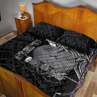 Custom Papua New Guinea Cricket Quilt Bed Set Tribal Bird of Paradise Tattoo LT9 - Polynesian Pride