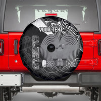 Custom Papua New Guinea Cricket Spare Tire Cover Tribal Bird of Paradise Tattoo LT9 - Polynesian Pride
