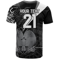 Custom Papua New Guinea Cricket T Shirt Tribal Bird of Paradise Tattoo LT9 - Polynesian Pride