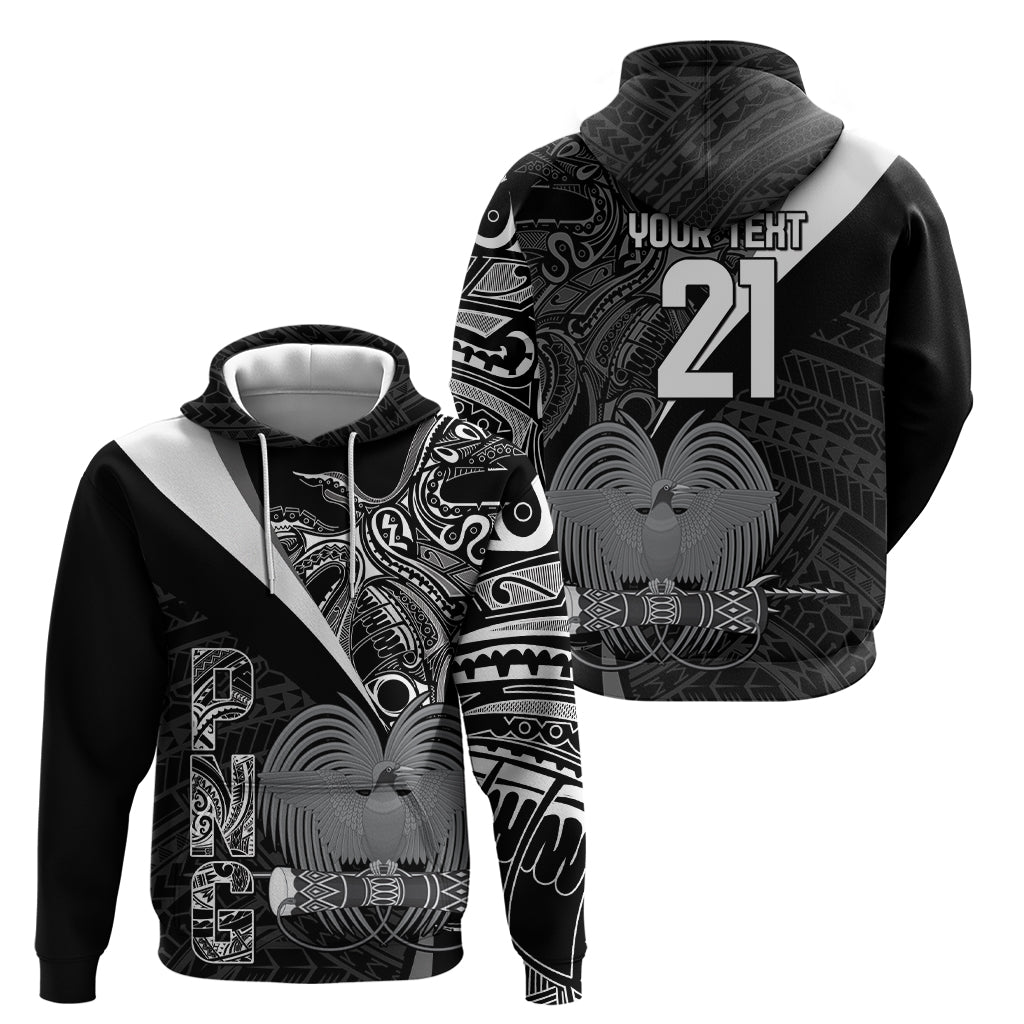 Custom Papua New Guinea Cricket Zip Hoodie Tribal Bird of Paradise Tattoo LT9 - Polynesian Pride