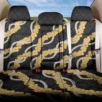 Aloha Melemele Hibiscus Pikake Lei Back Car Seat Cover Hawaiian Quilt Pattern