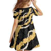 Aloha Melemele Hibiscus Pikake Lei Family Matching Summer Maxi Dress and Hawaiian Shirt Hawaiian Quilt Pattern LT9 - Polynesian Pride