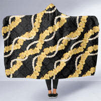 Aloha Melemele Hibiscus Pikake Lei Hooded Blanket Hawaiian Quilt Pattern