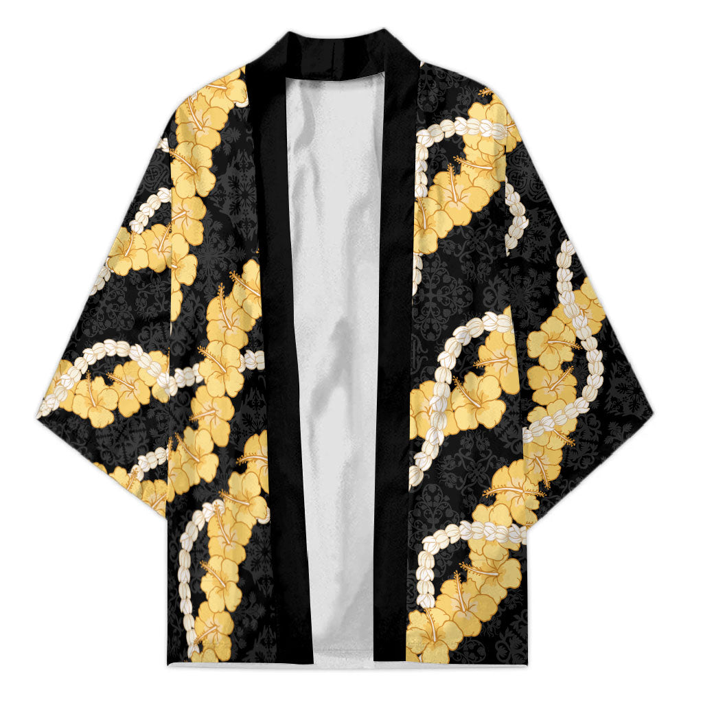 Aloha Melemele Hibiscus Pikake Lei Kimono Hawaiian Quilt Pattern