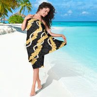 Aloha Melemele Hibiscus Pikake Lei Sarong Hawaiian Quilt Pattern LT9 - Polynesian Pride