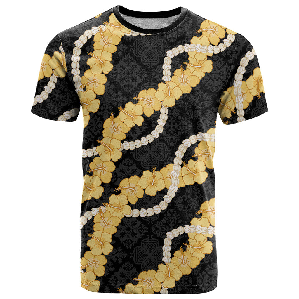 Aloha Melemele Hibiscus Pikake Lei T Shirt Hawaiian Quilt Pattern